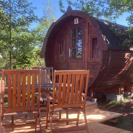 Campingfass Mit Panoramaterrasse Langenbernsdorf Luaran gambar