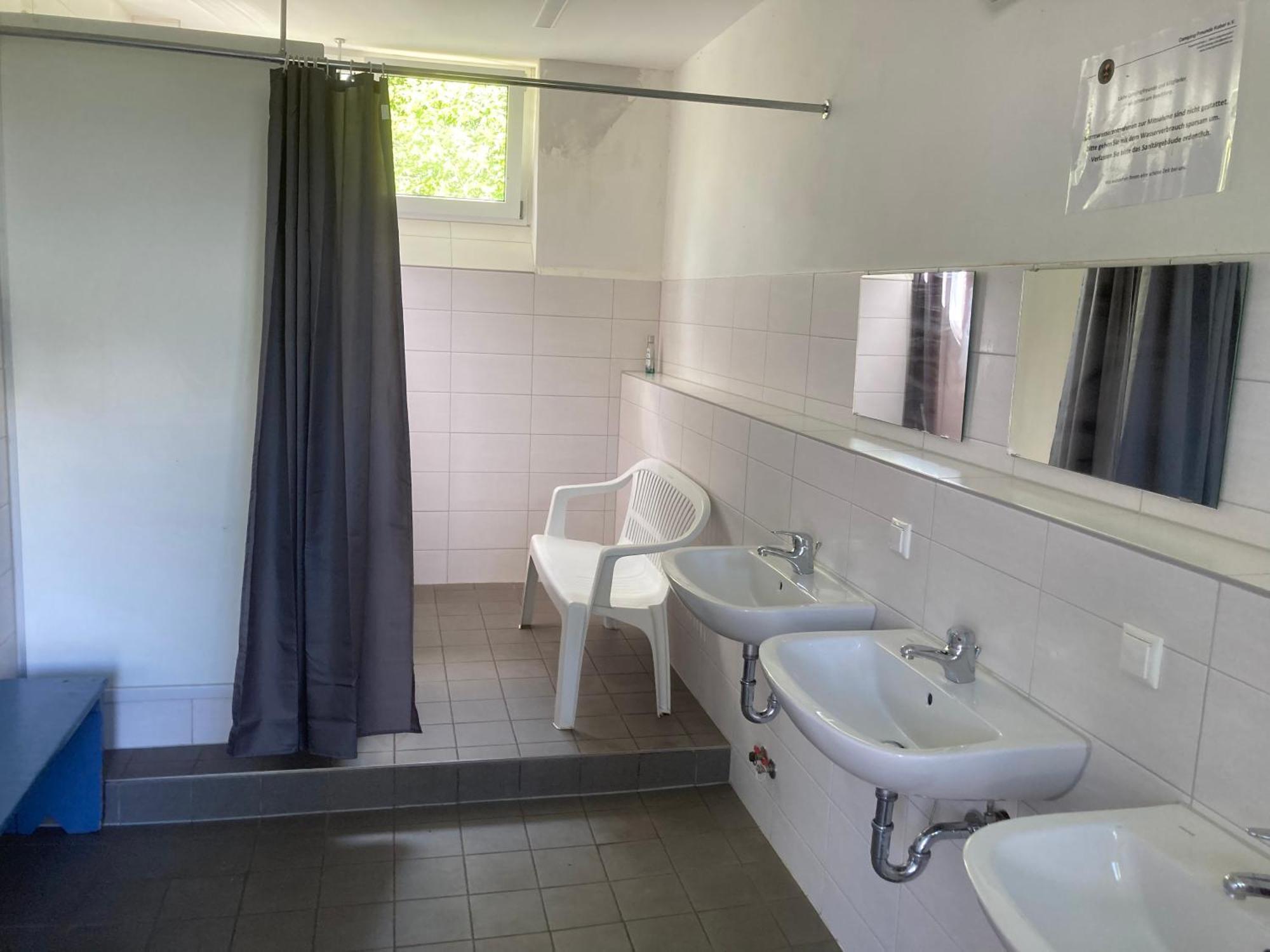Campingfass Mit Panoramaterrasse Langenbernsdorf Luaran gambar