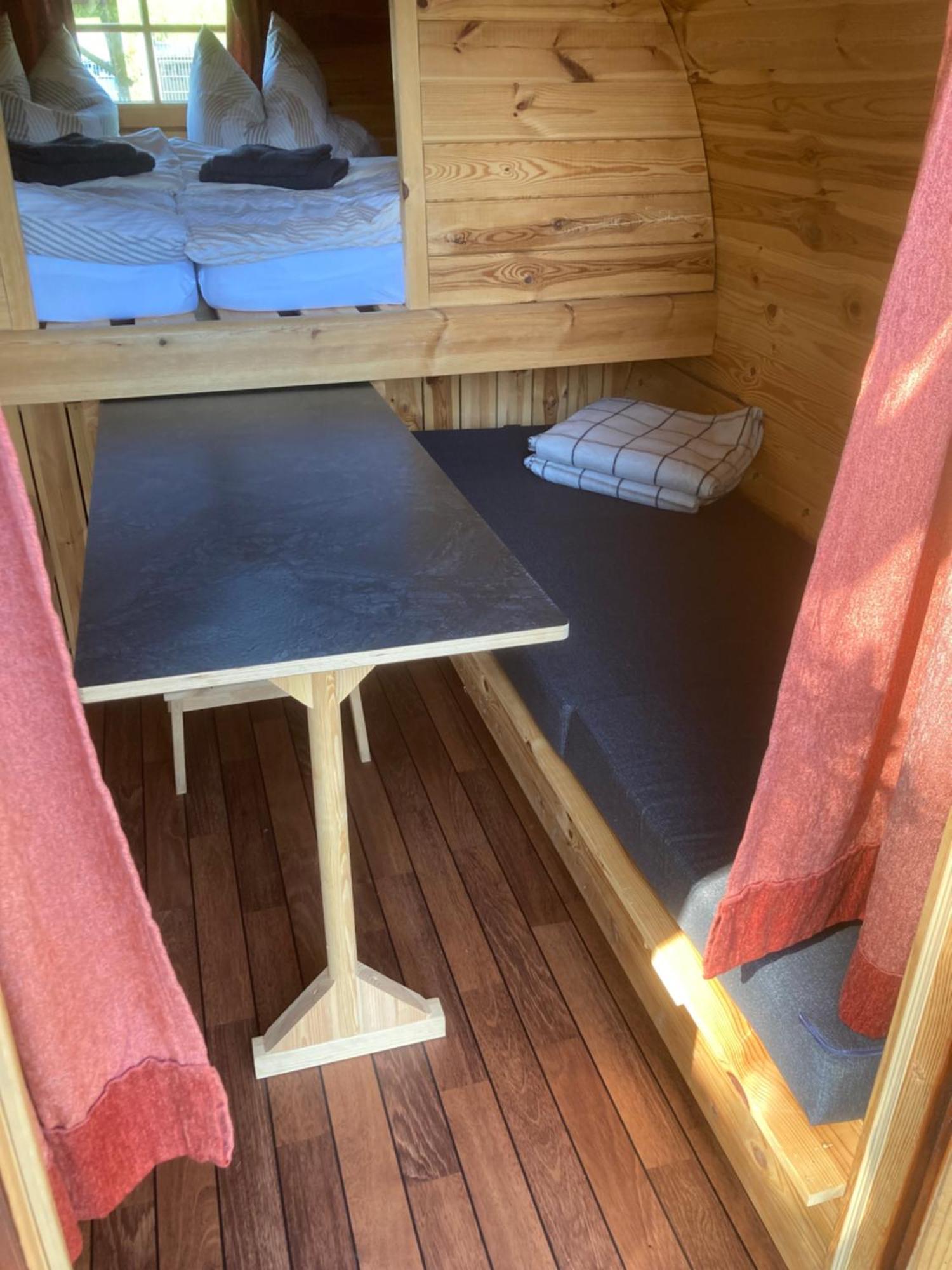 Campingfass Mit Panoramaterrasse Langenbernsdorf Luaran gambar