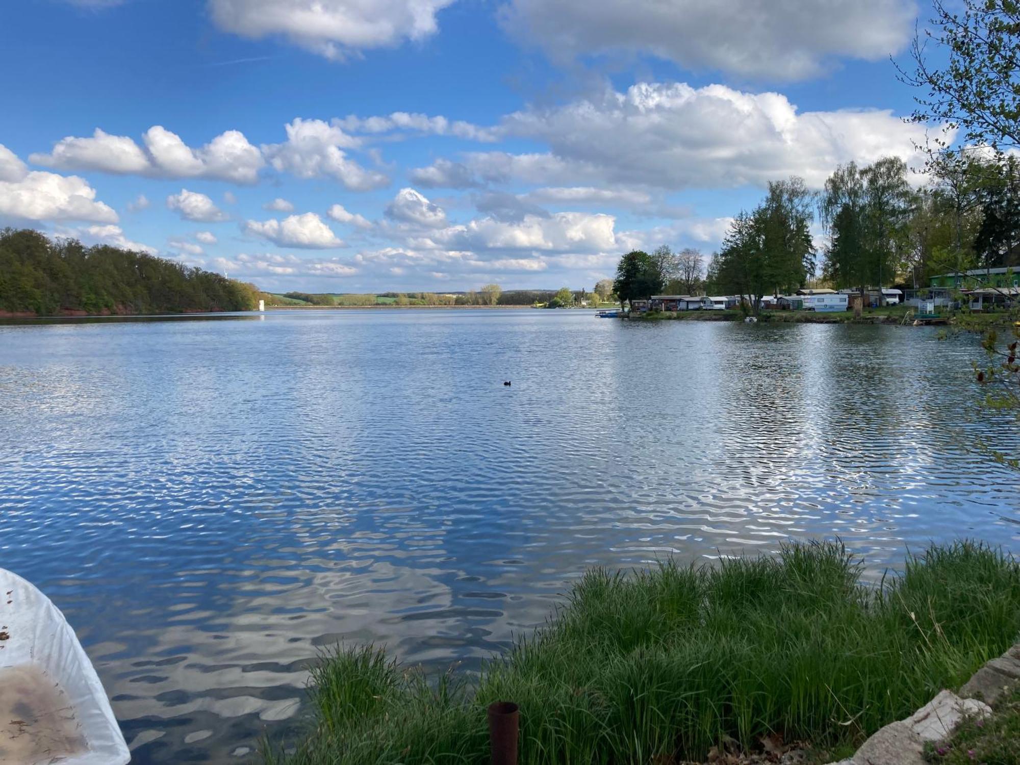 Campingfass Mit Panoramaterrasse Langenbernsdorf Luaran gambar
