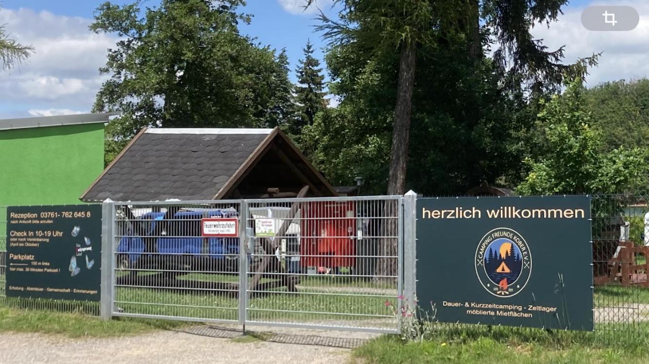 Campingfass Mit Panoramaterrasse Langenbernsdorf Luaran gambar